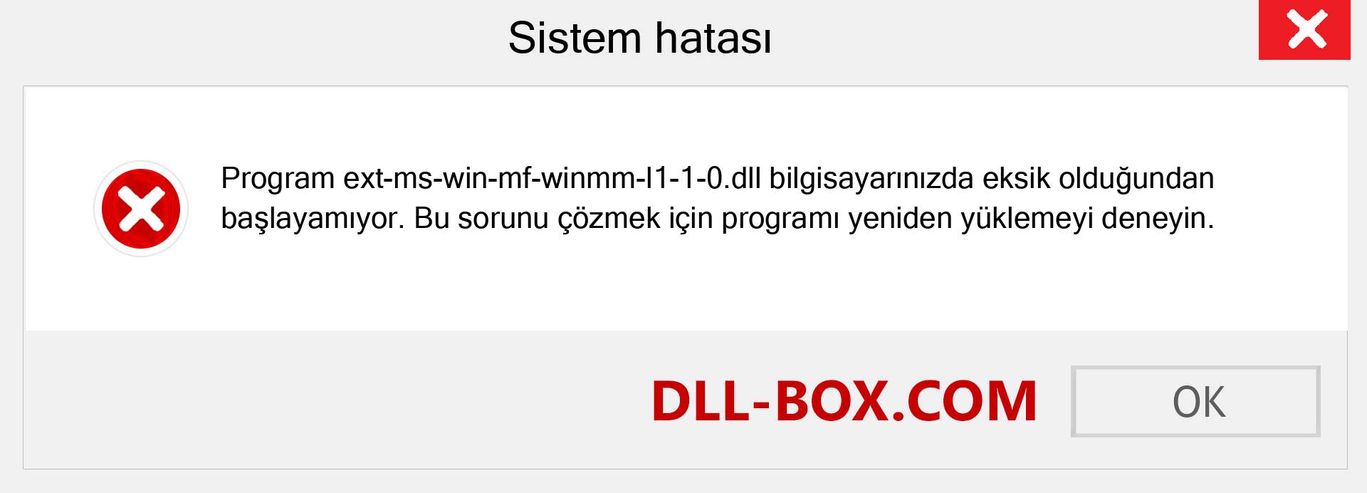 ext-ms-win-mf-winmm-l1-1-0.dll dosyası eksik mi? Windows 7, 8, 10 için İndirin - Windows'ta ext-ms-win-mf-winmm-l1-1-0 dll Eksik Hatasını Düzeltin, fotoğraflar, resimler